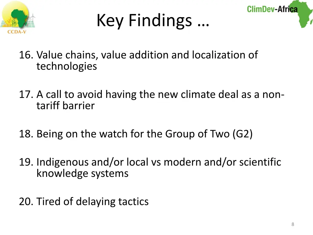 key findings 3
