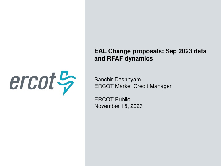 eal change proposals sep 2023 data and rfaf
