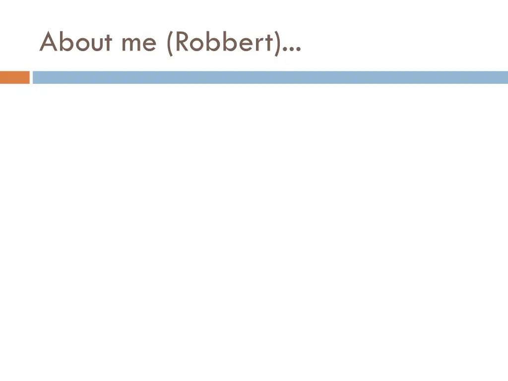 about me robbert