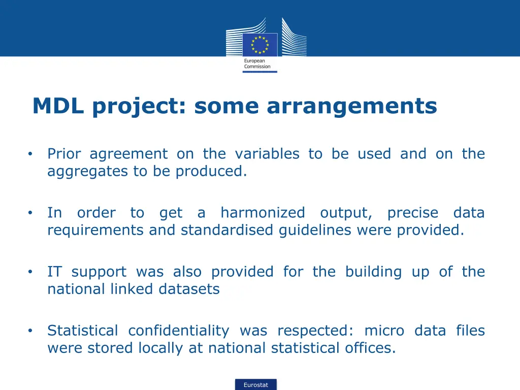 mdl project some arrangements