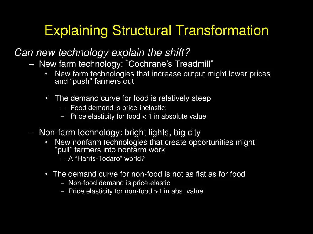 explaining structural transformation 1