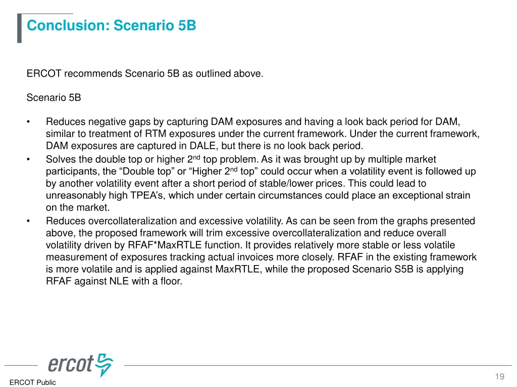 conclusion scenario 5b