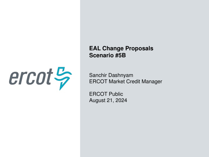 eal change proposals scenario 5b