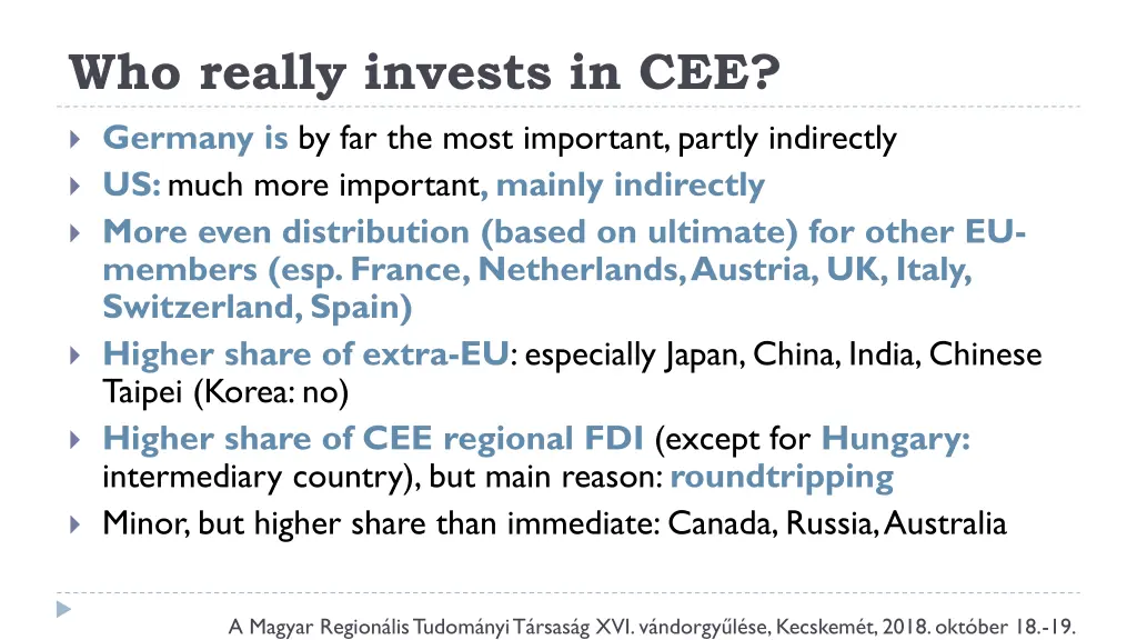 who really invests in cee 1