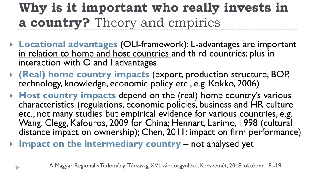 why is it important who really invests