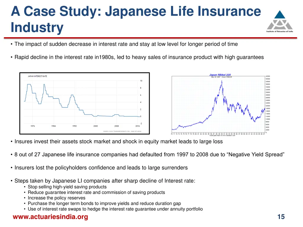 a case study japanese life insurance industry