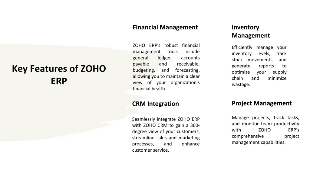 financial management