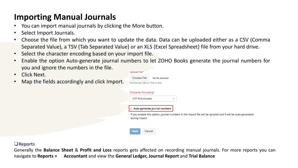 importing manual journals you can import manual