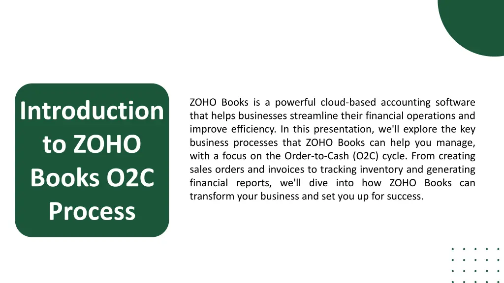 zoho books is a powerful cloud based accounting