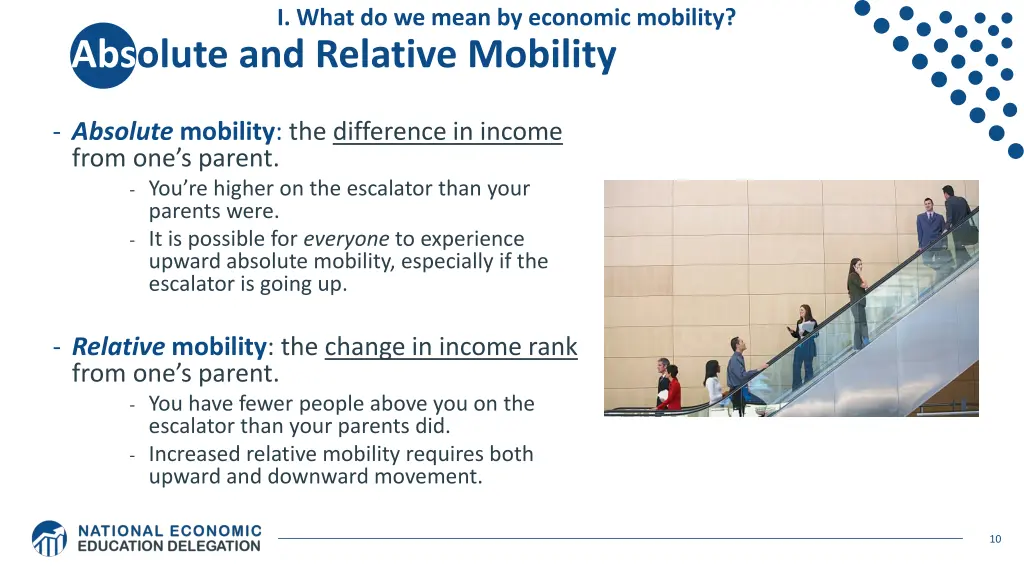 i what do we mean by economic mobility 1
