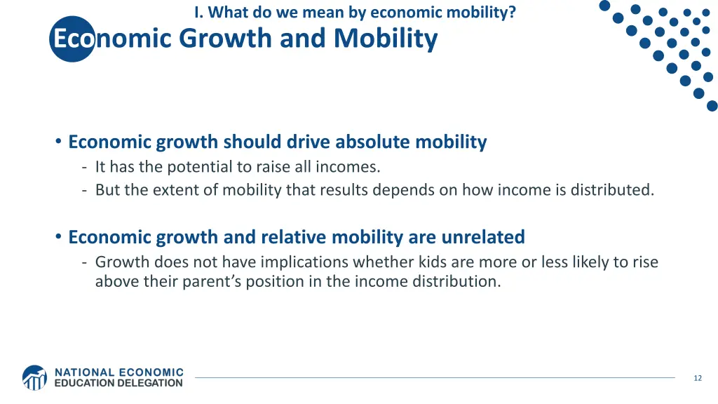 i what do we mean by economic mobility 3