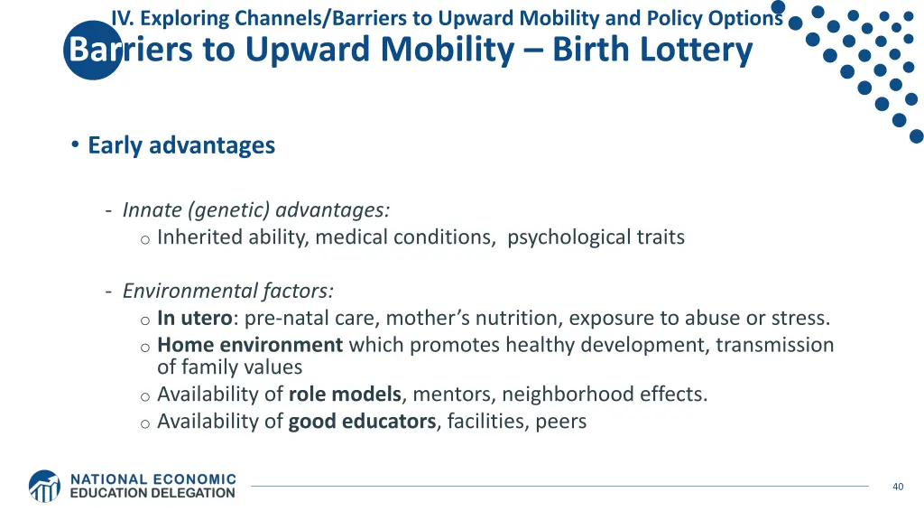 iv exploring channels barriers to upward mobility 2