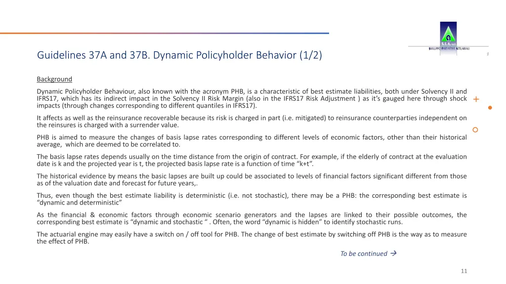 guidelines 37a and 37b dynamic policyholder