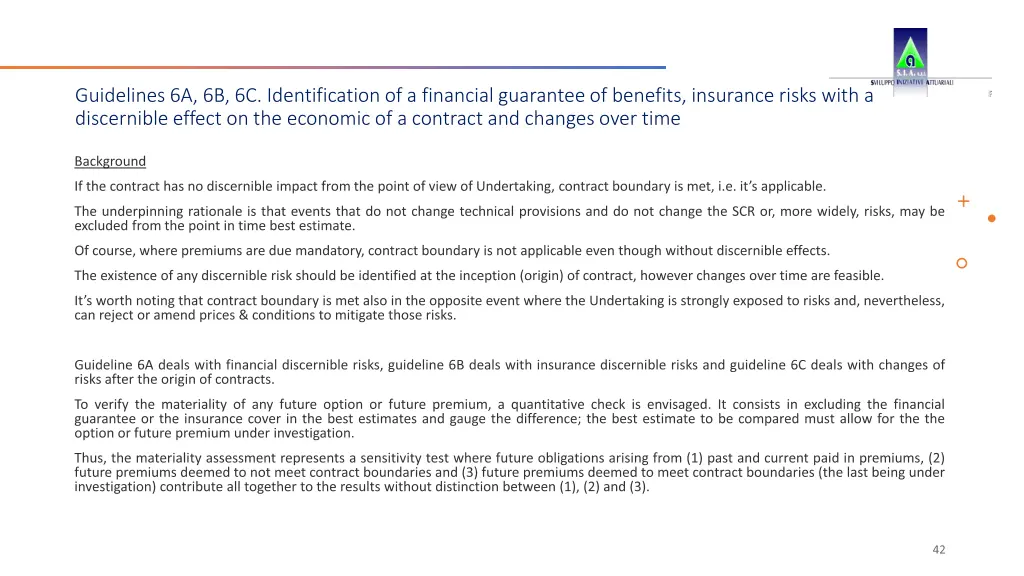 guidelines 6a 6b 6c identification of a financial