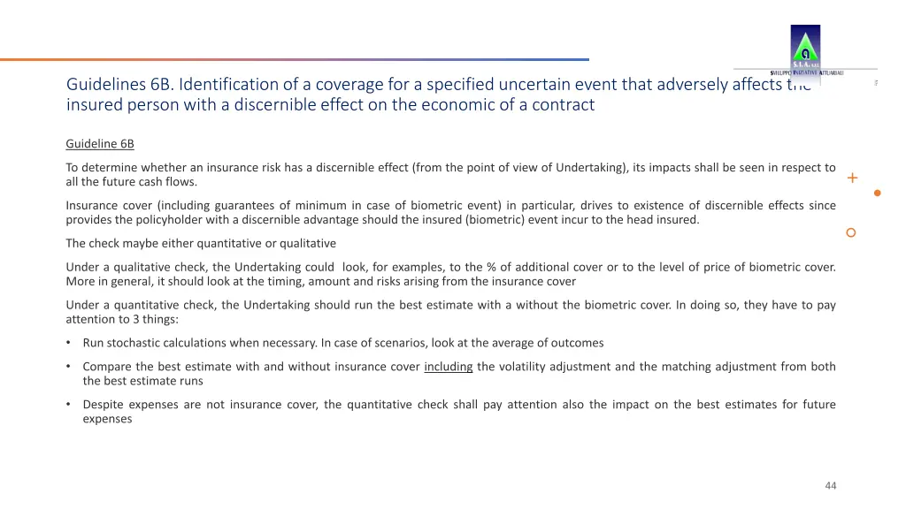 guidelines 6b identification of a coverage