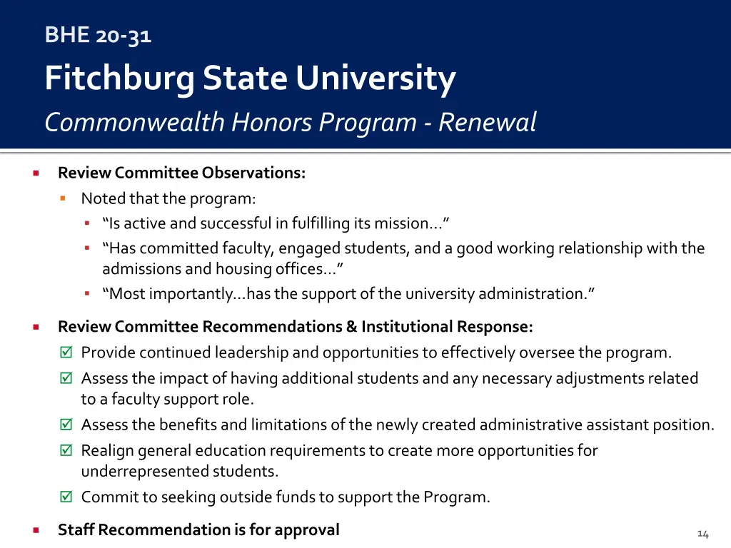 bhe 20 31 fitchburg state university commonwealth