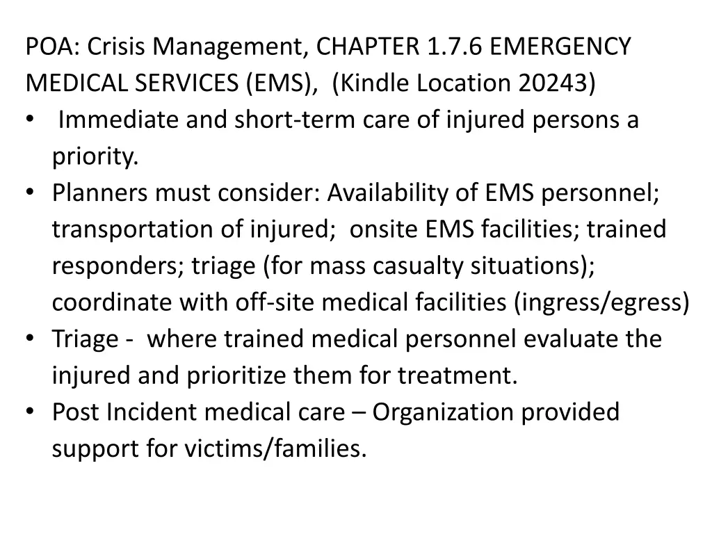 poa crisis management chapter 1 7 6 emergency