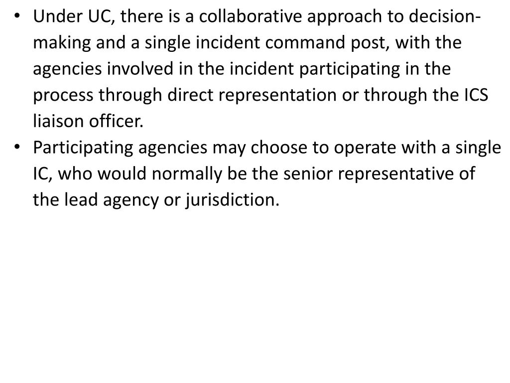 under uc there is a collaborative approach