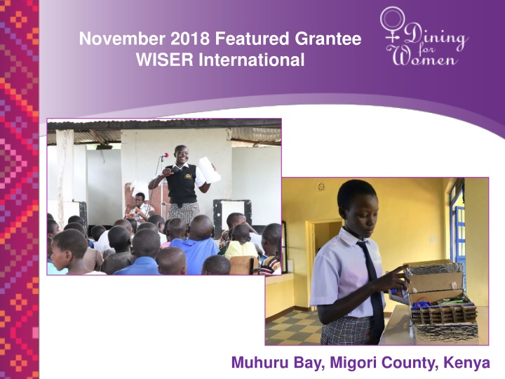 november 2018 featured grantee wiser international