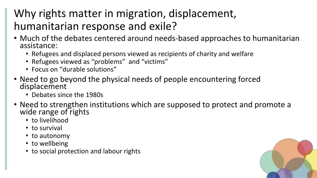 why rights matter in migration displacement