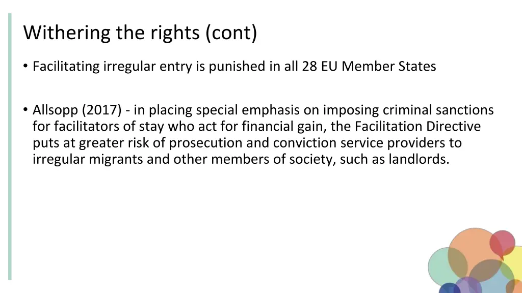 withering the rights cont 1
