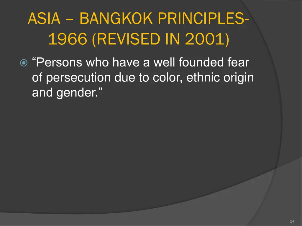 asia bangkok principles 1966 revised in 2001