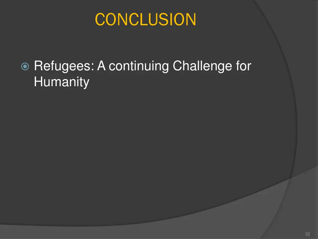 conclusion