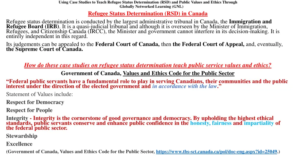 using case studies to teach refugee status 5