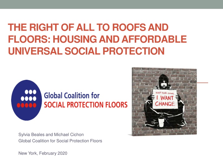 the right of all to roofs and floors housing