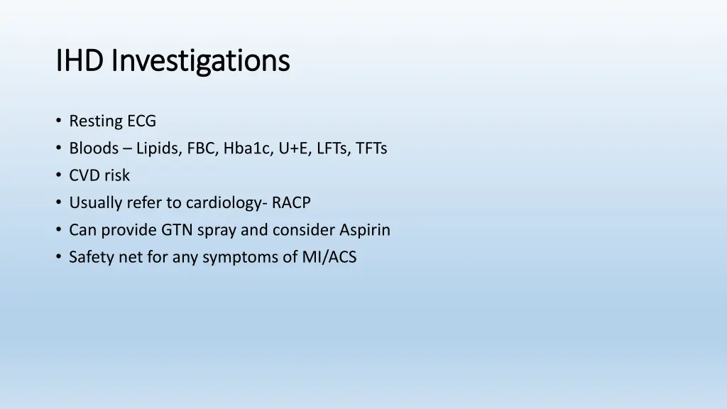 ihd investigations ihd investigations