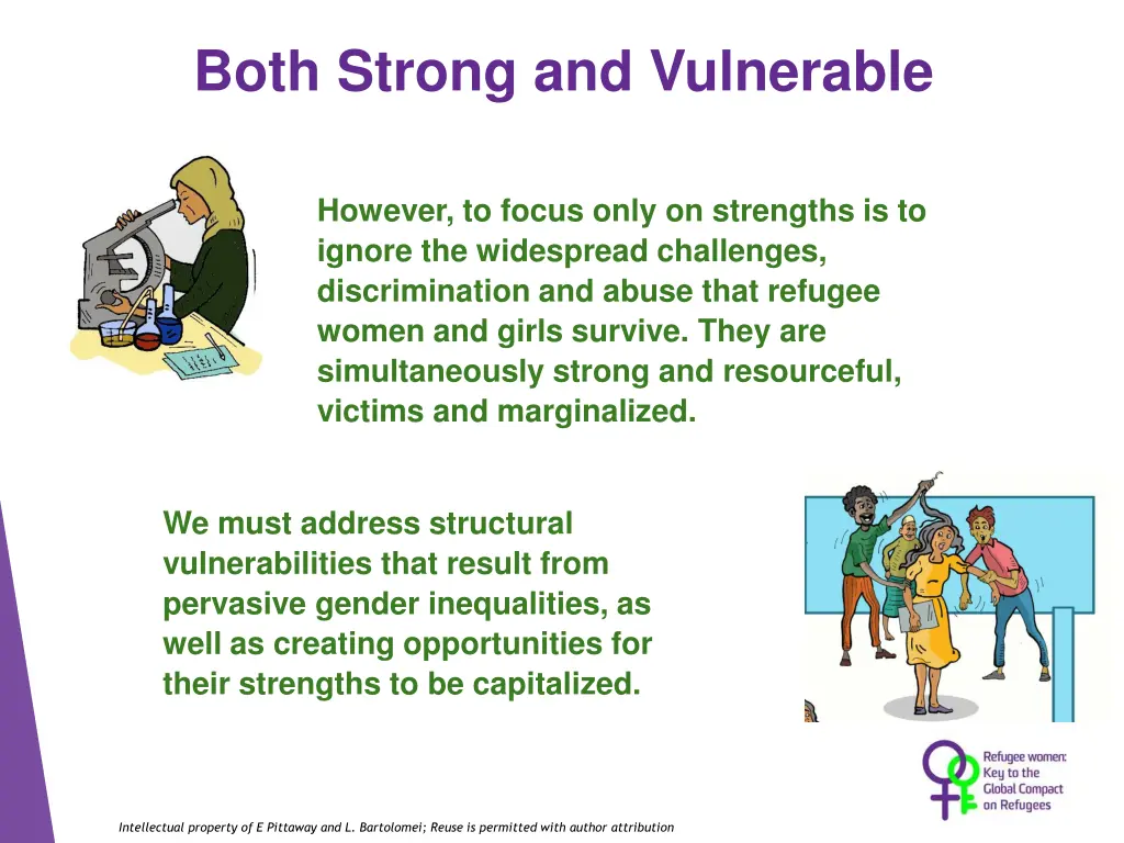 both strong and vulnerable