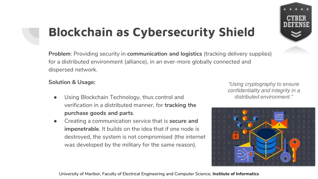 blockchain as cybersecurity shield