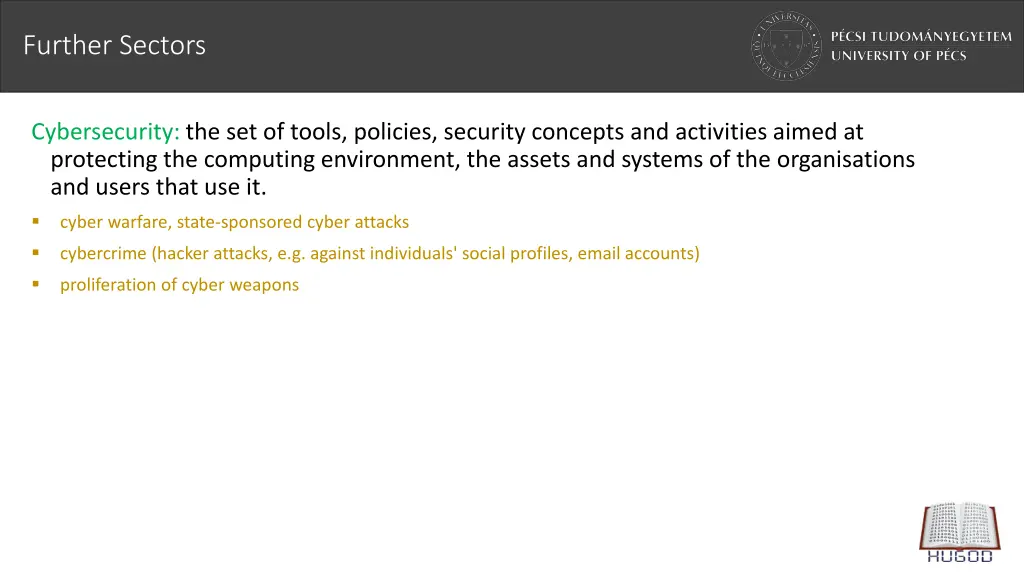 further sectors 1