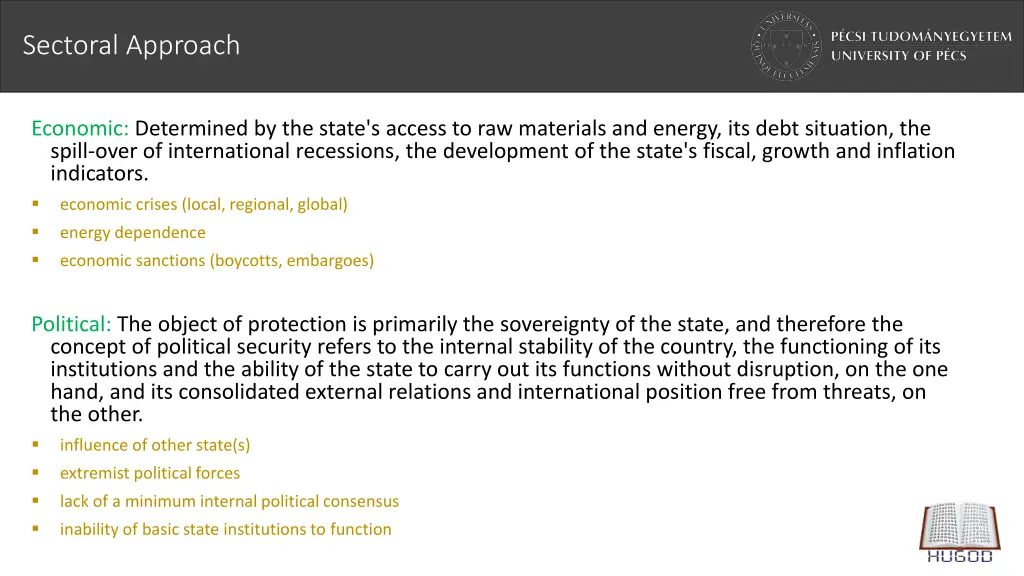 sectoral approach 1