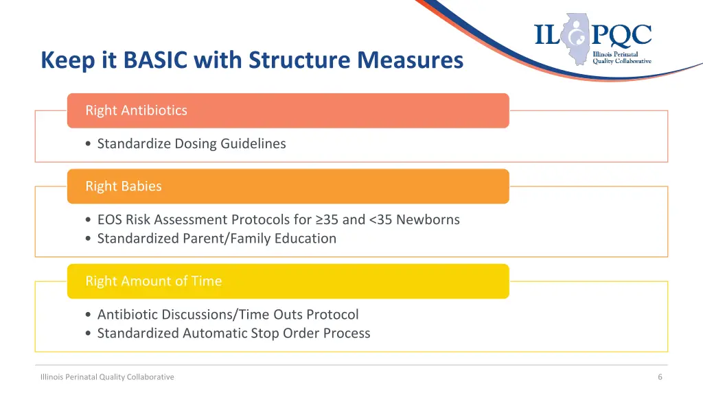keep it basic with structure measures
