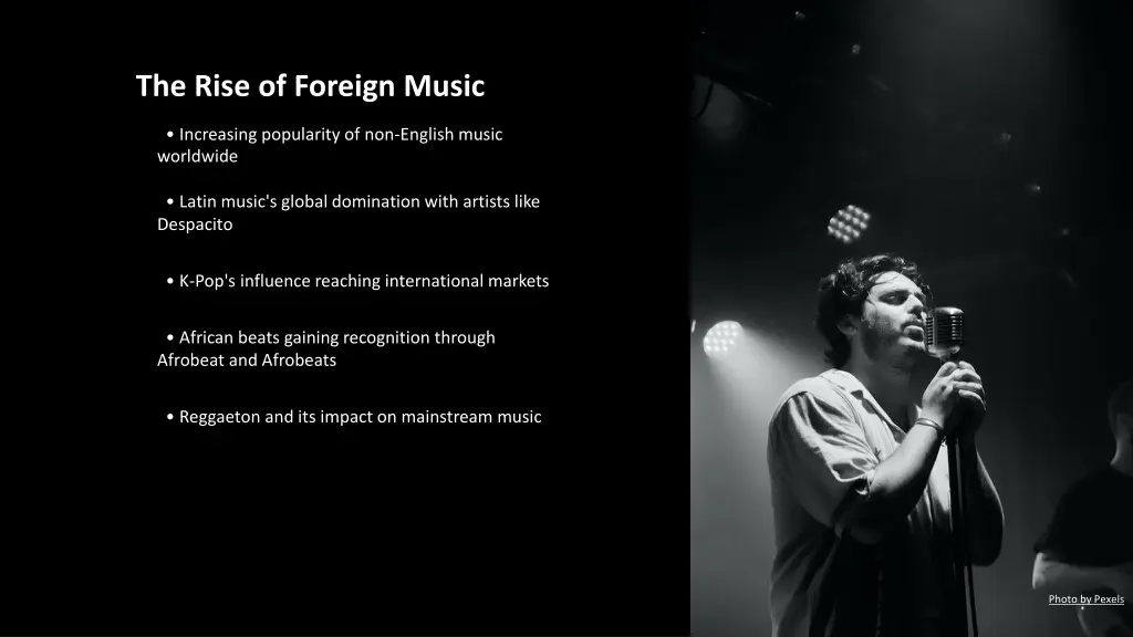 the rise of foreign music