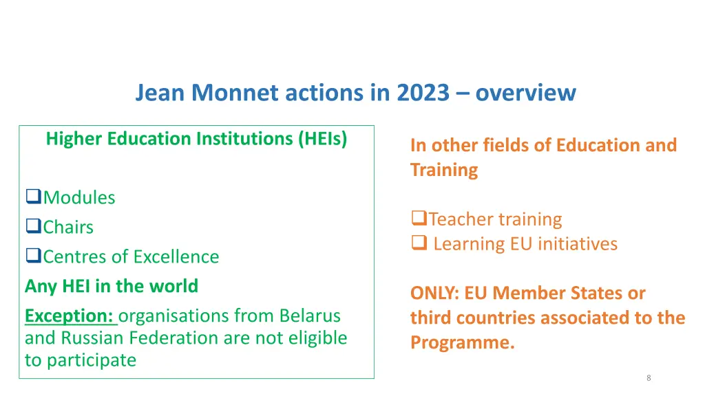 jean monnet actions in 2023 overview