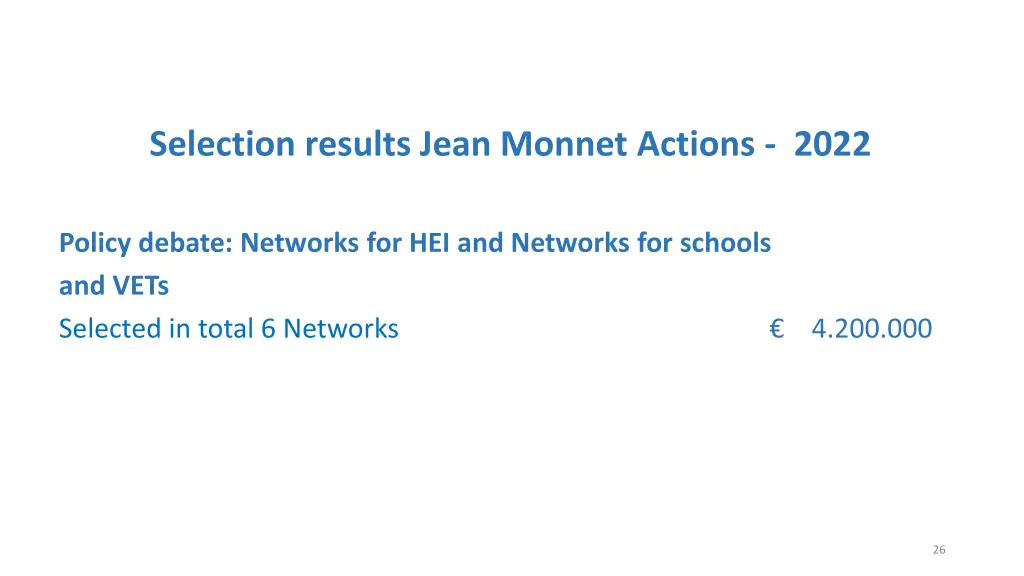 selection results jean monnet actions 2022 1