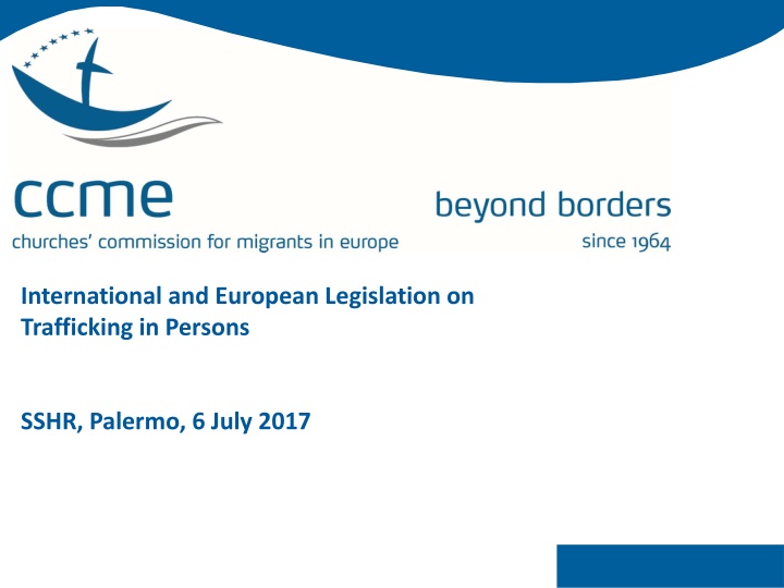 international and european legislation
