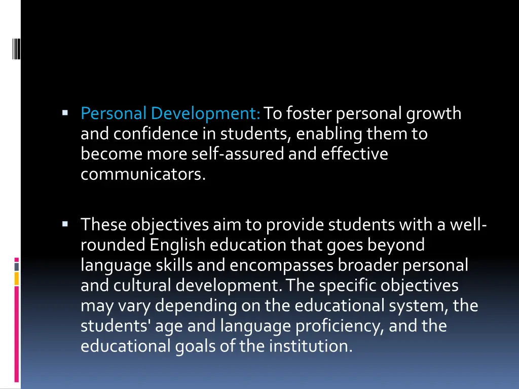 personal development to foster personal growth