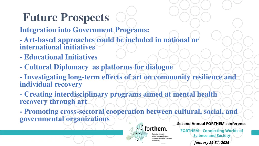 future prospects integration into government