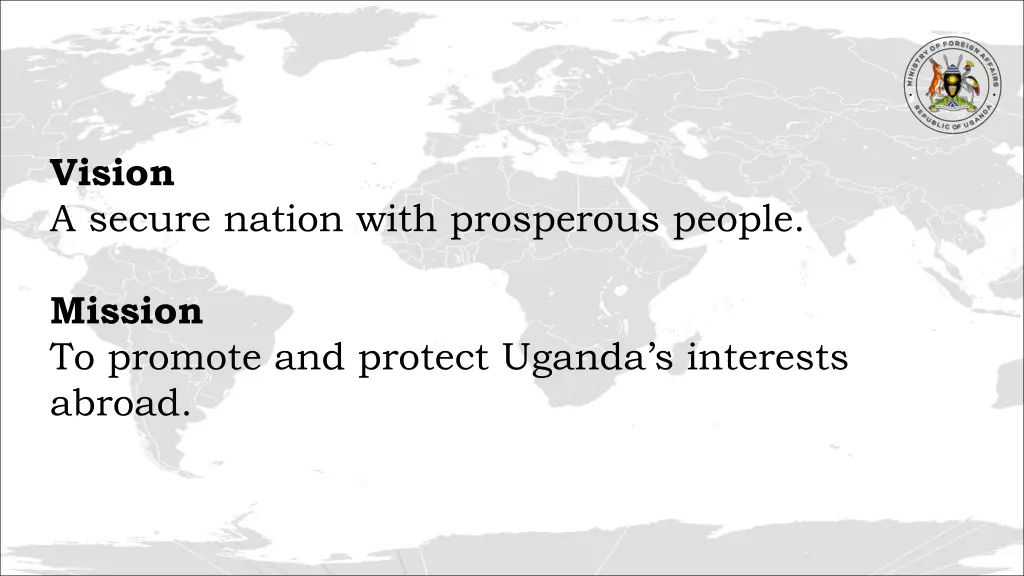 vision a secure nation with prosperous people