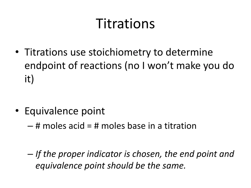 titrations 1