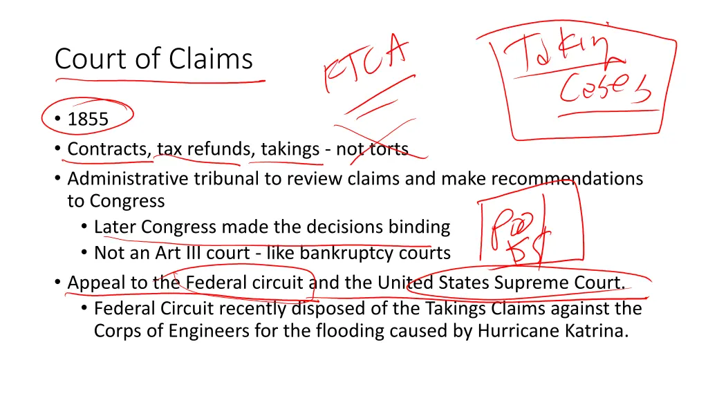 court of claims
