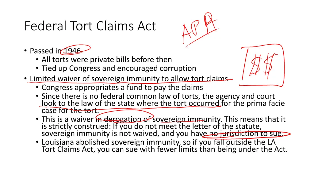 federal tort claims act 1