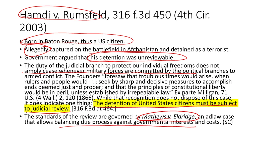 hamdi v rumsfeld 316 f 3d 450 4th cir 2003