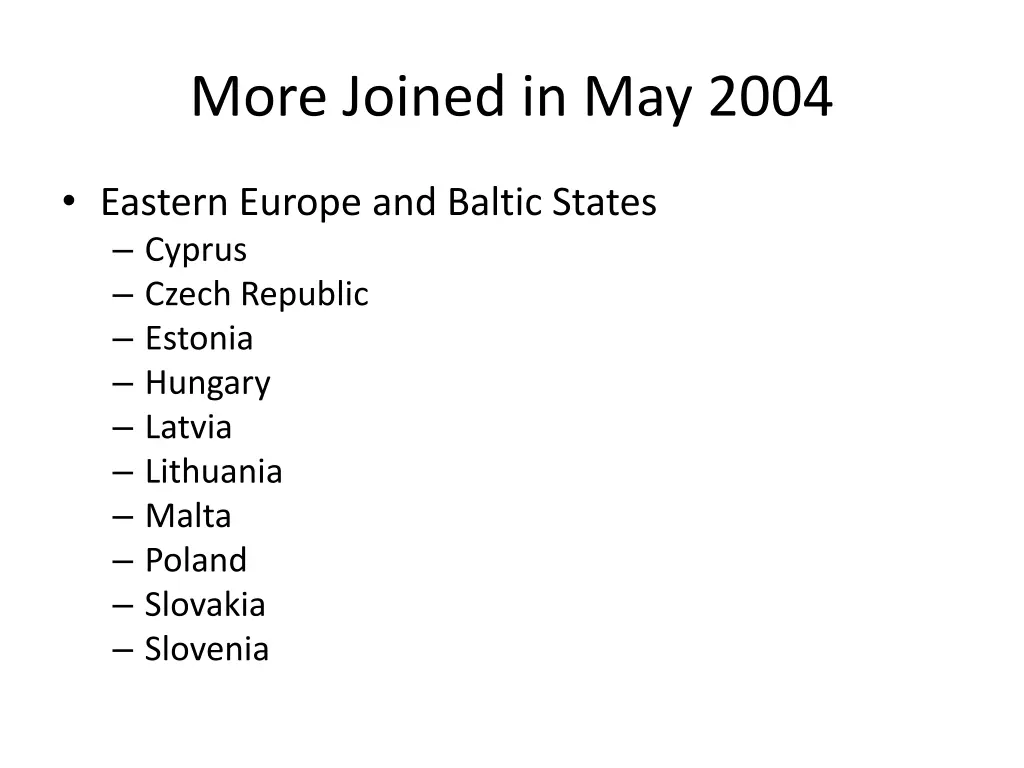 more joined in may 2004