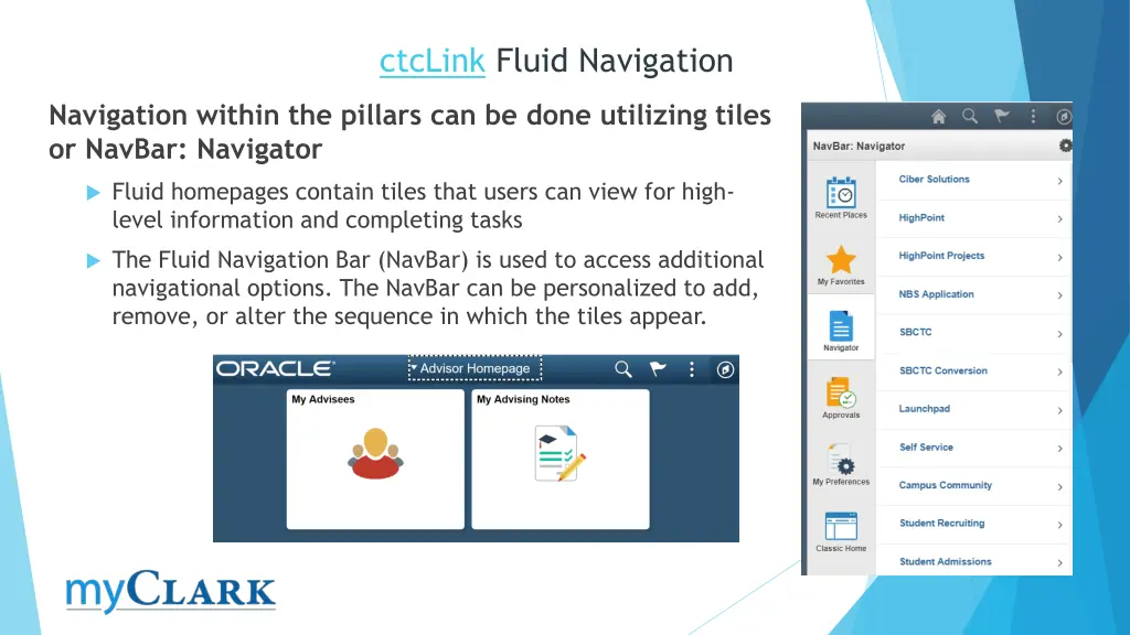 ctclink fluid navigation 3