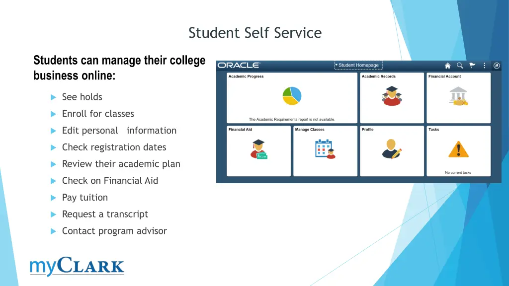 student self service