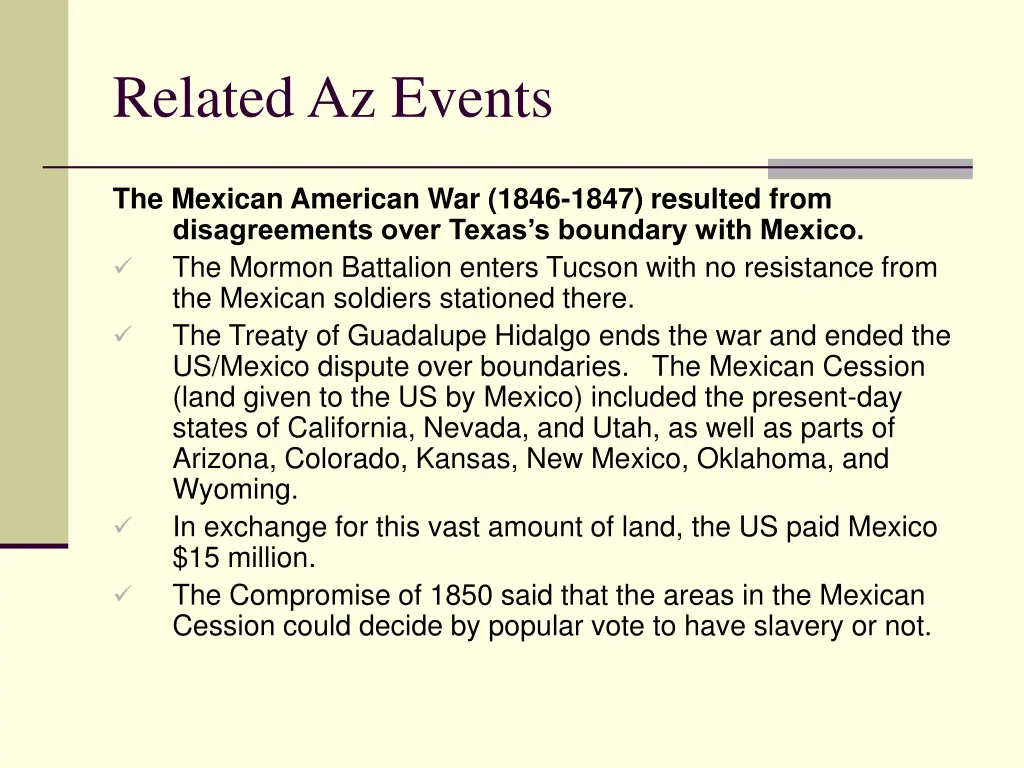 related az events 1